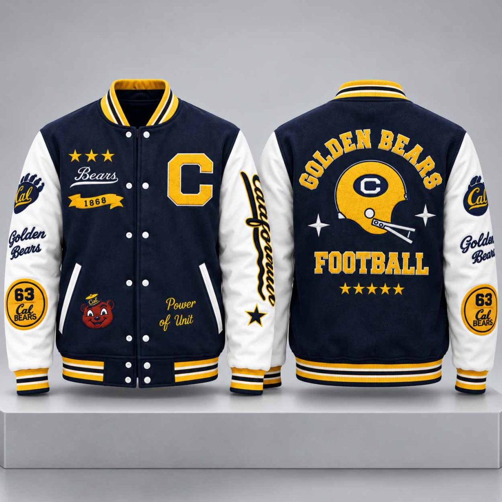 1868 California Golden Bears Power Of Unit Jacket 1 1868 California Golden Bears Power Of Unit Jacket 1