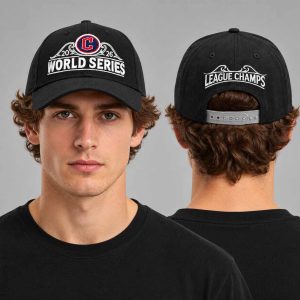 Guardians Charcoal 2026 World Series Locker Room Hat 2