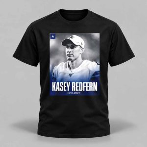 Kasey Redfern 1991 2026 Football Tribute Shirt 1