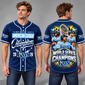 TB Rays 2026 American League Champions Jersey 2
