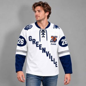 Greenville Swamp Rabbits 25th Season of Greenville Hockey Jersey 2