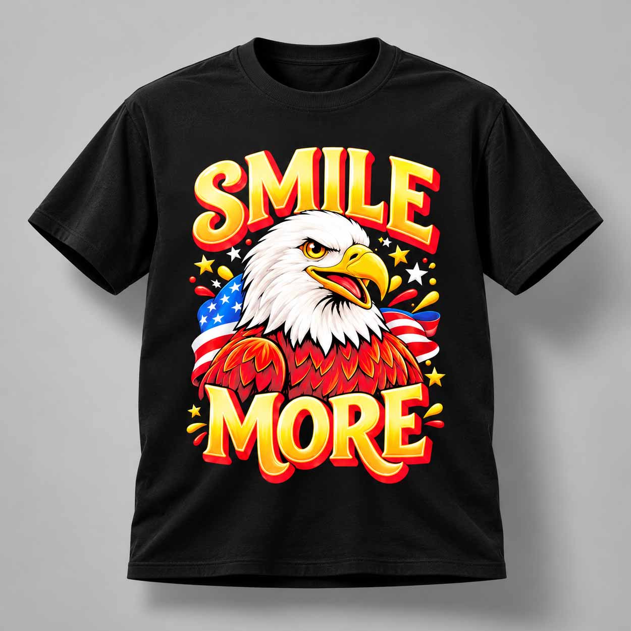 American Eagle Smile More Shirt 1 American Eagle Smile More Shirt 1
