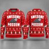 Awesome Possum Ugly Christmas Sweater 1