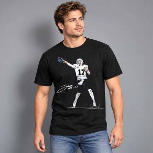 Josh Allen Backhanded Flip Touchdown Pass Shirt 3 Josh Allen Backhanded Flip Touchdown Pass Shirt 2
