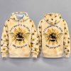 Bee Flower If It’s Meant To Be It’ll Be Hoodie 4 Bee Flower If It’s Meant To Be It’ll Be Hoodie 1