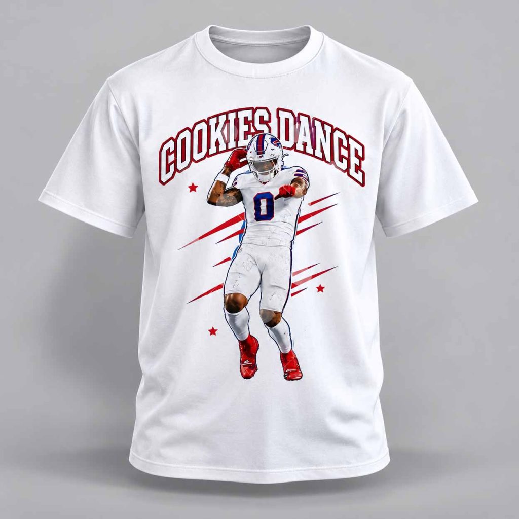 Bills Curtis Samuel Cookies Dance Shirt 1 Bills Curtis Samuel Cookies Dance Shirt 1