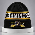 Brewers 2026 World Series Champs Beanie Hat