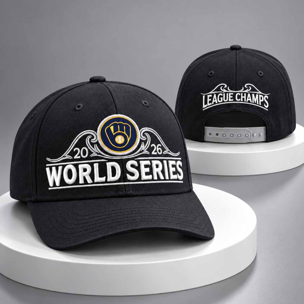 Brewers 2026 World Series Locker Room Hat 1