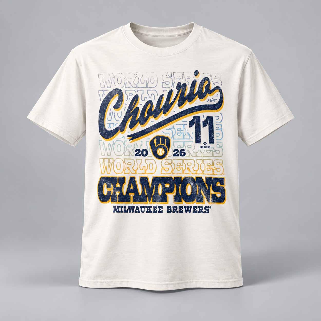 Brewers Jackson Chourio 2026 World Series Champions Shirt 1 Brewers Jackson Chourio 2026 World Series Champions Shirt 1