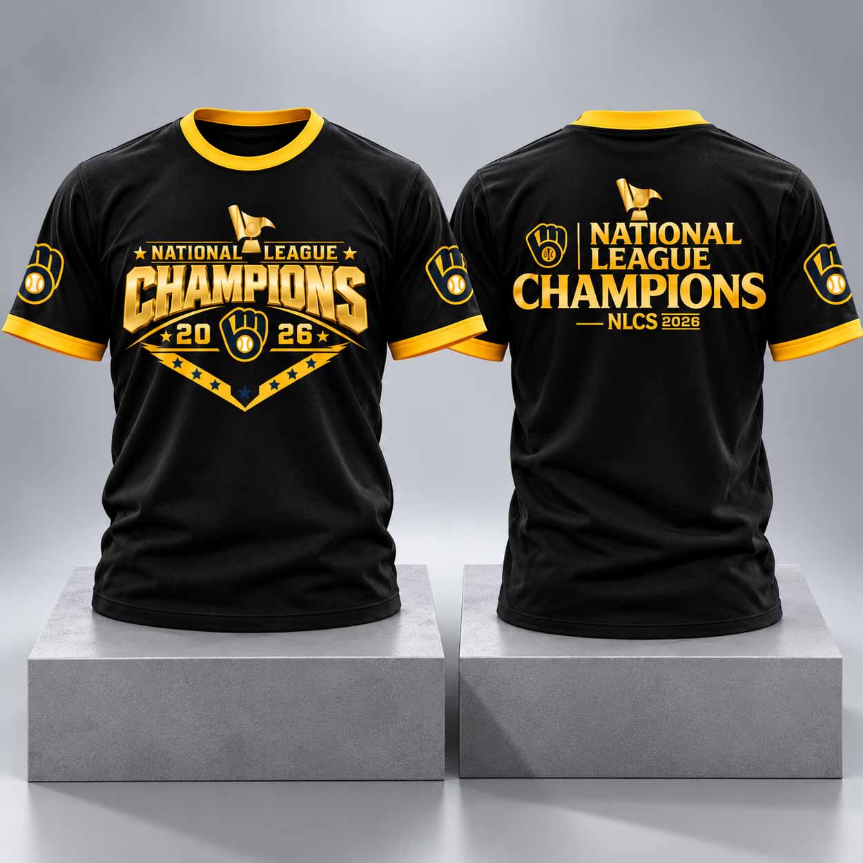 Brewers National League Champions NLCS 2026 Shirt 1 Brewers National League Champions NLCS 2026 Shirt 1
