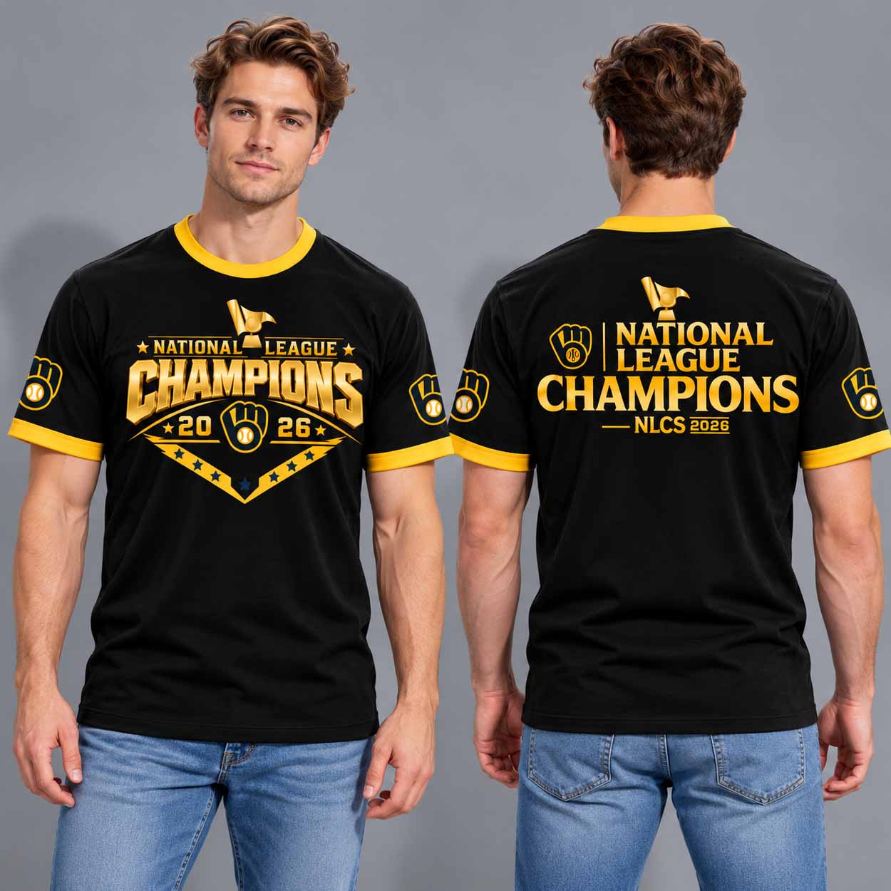 Brewers National League Champions NLCS 2026 Shirt 2 Brewers National League Champions NLCS 2026 Shirt 2