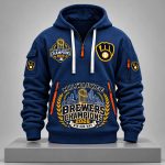 Brewers World Series Champions 2026 Quarter Zip Hoodie