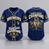 Brewers World Series Champions A Dream Began 2026 Jersey 1