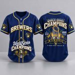 Brewers World Series Champions A Dream Began 2026 Jersey