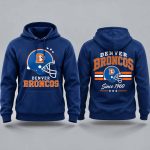 Broncos Throwback Navy 2026 Hoodie