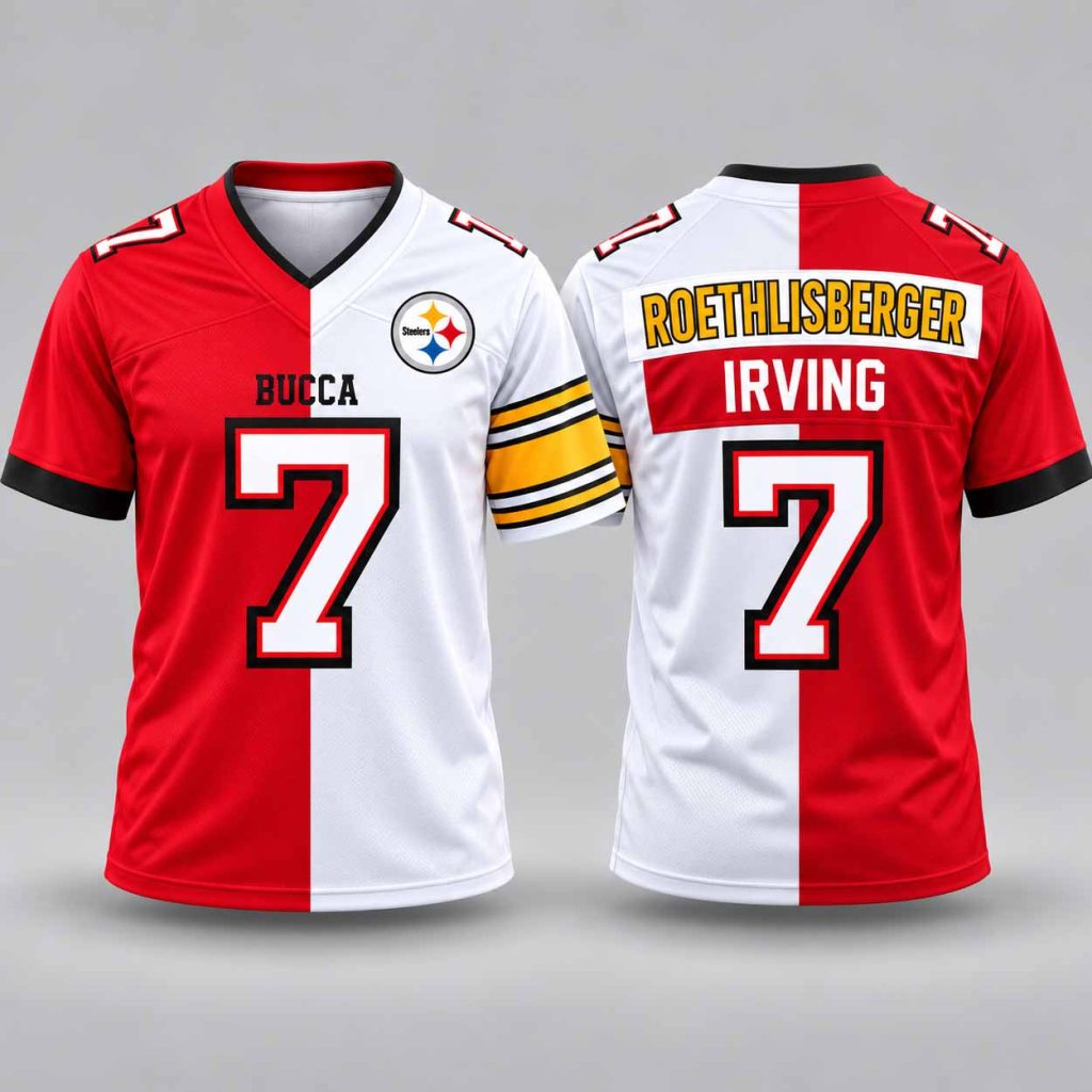 Buccaneers Steelers Roethlisberger Irving 2026 Jersey 1