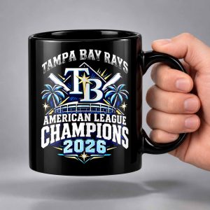 Rays 2026 World Series ALCS Champions Baseball Mug 2