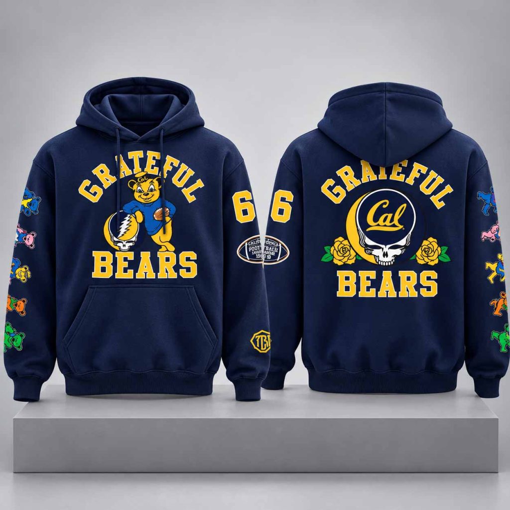 California Golden Bears Grateful Dead 2026 Hoodie 1
