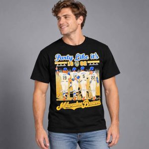 Brewers Party Like It’s 1982 Signatures City Skyline Shirt 2