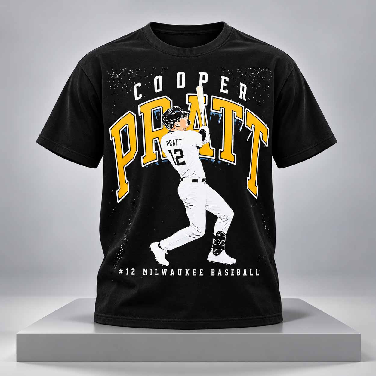 Cooper Pratt 12 Milwaukee Baseball 2026 Shirt 1 Cooper Pratt 12 Milwaukee Baseball 2026 Shirt 1