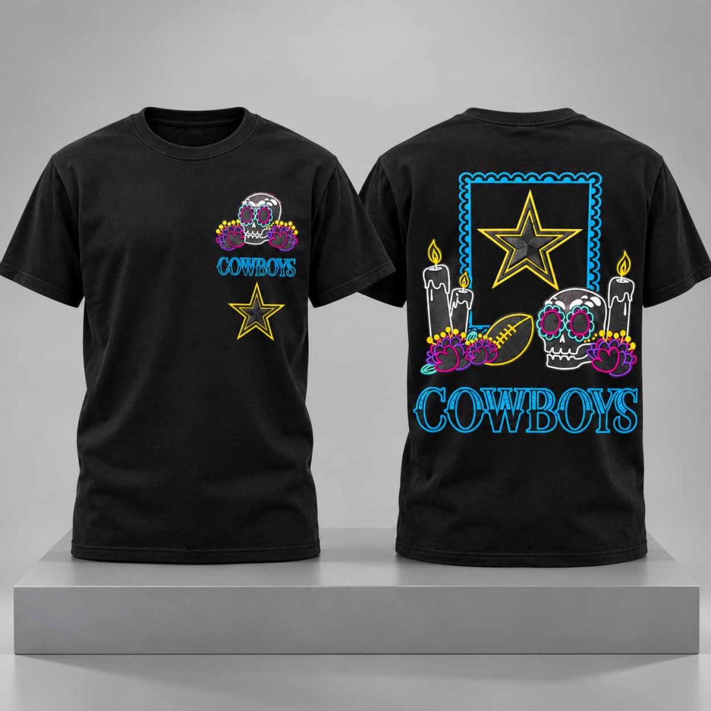 Cowboys Día de Los Muertos 2026 Shirt 1