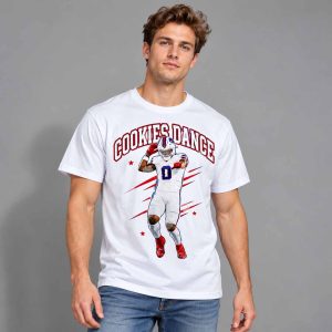 Bills Curtis Samuel Cookies Dance Shirt 3 Bills Curtis Samuel Cookies Dance Shirt 2