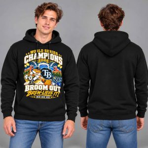 Brewers 4 0 Rays World Series Champions 2026 Broom Out Shirt 2