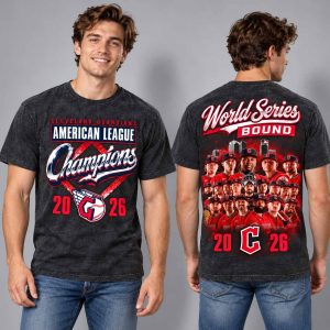 Guardians 2026 American League Champions World Series Bound Shirt 2