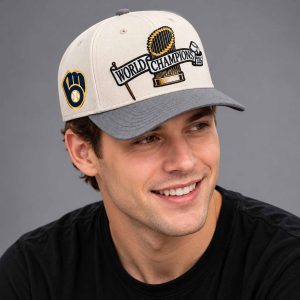 Brewers 2026 World Series Champions Parade Snapback Hat 2