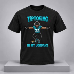 Bhayshul Tuten Tiptoeing In My Jordans Shirt 1