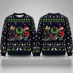 Funny Three Christmas Crows Ugly Christmas Sweater