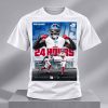 Giants At Houston Texans Week 7 Oct 25 1.00 PM Go Big Blue Graphic Poster Shirt 1