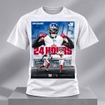 Giants At Houston Texans Week 7 Oct 25 1.00 PM Go Big Blue Graphic Poster Shirt