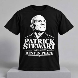 Rest In Peace Patrick Stewart Memorial 1940 2026 Shirt 1