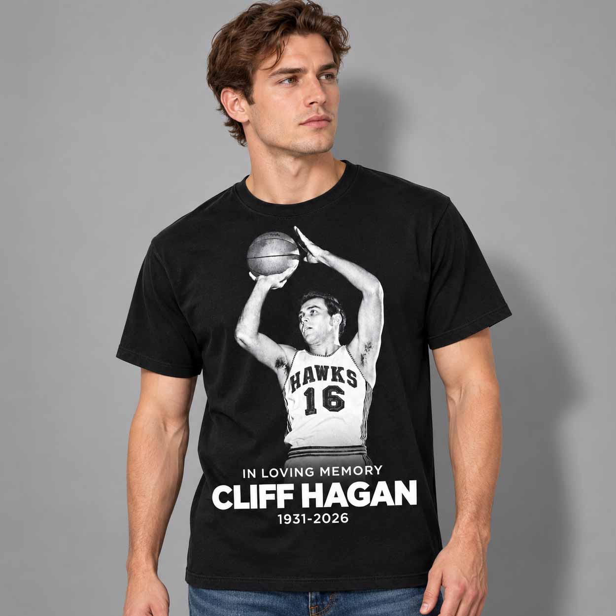In Loving Memory Cliff Hagan 1931 2026 Shirt 2 In Loving Memory Cliff Hagan 1931 2026 Shirt 2
