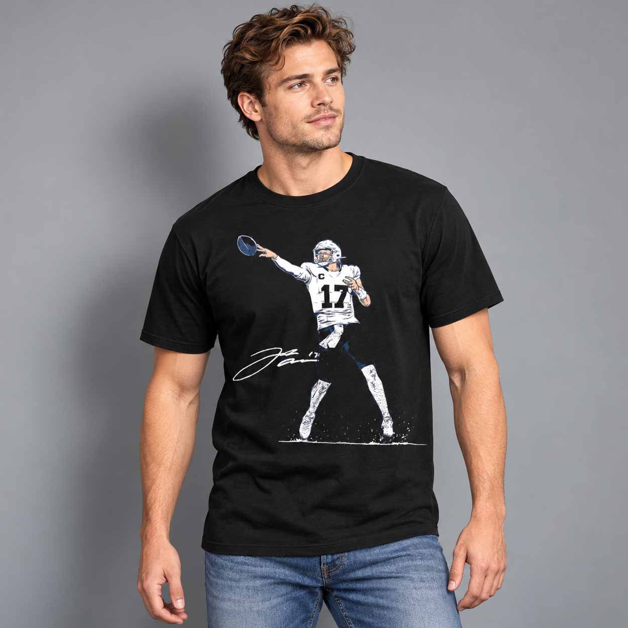 Josh Allen Backhanded Flip Touchdown Pass Shirt 2 Josh Allen Backhanded Flip Touchdown Pass Shirt 2