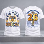 Knicks 2026 Champions Trophy Ring Banner Shirt