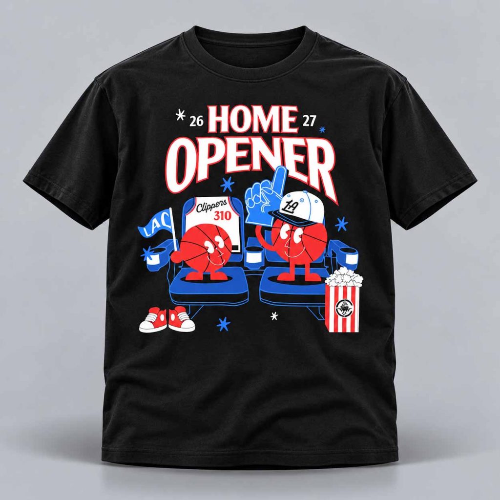LA Clippers 26 27 Home Opener Shirt 1 LA Clippers 26 27 Home Opener Shirt 1