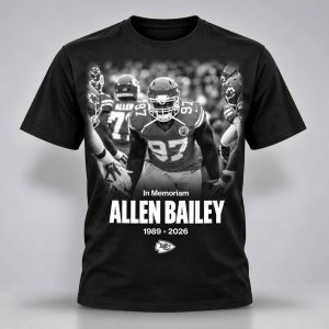 KC Chiefs In Memoriam Allen Bailey 1989 2026 Shirt 1