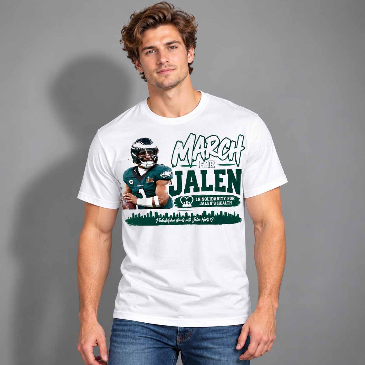 March For Jalen Hurts Shirt 2 March For Jalen Hurts Shirt 2