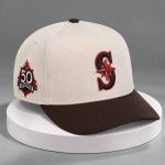 Mariners 50th Anniversary Cream Brown Hat