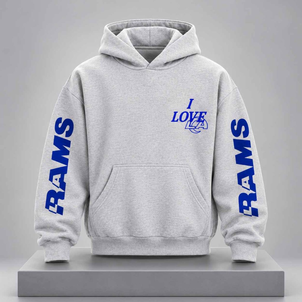 Matthew Stafford I Love LA Rams Hoodie 1