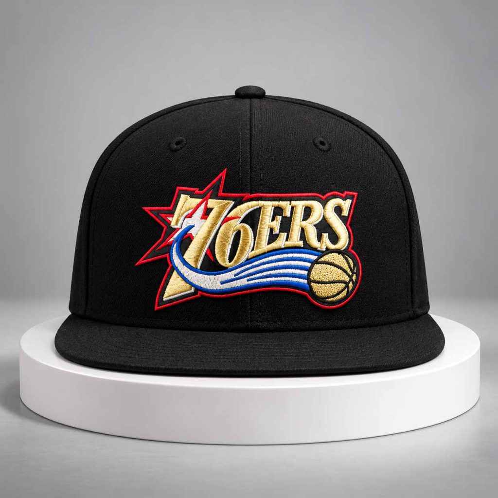 Michael Vick 76ers Hardwood Classic Hat 1