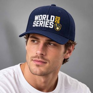 2026 Matthew Orzech Brewers World Series Hat 2
