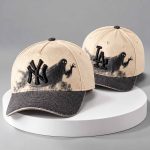 NY Yankees And LA Dodgers Spectral Ghost Hat