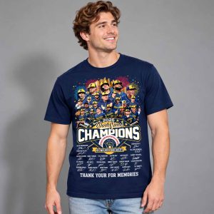 Brewers 2026 World Series Champions Thank Your For Memories Shirt 2