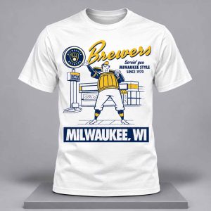 Brewers Cream Deli Arch Shirt 1