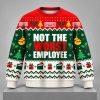 Not The Worst Employee Ugly Christmas Sweater 4 Not The Worst Employee Ugly Christmas Sweater 1