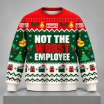 Not The Worst Employee Ugly Christmas Sweater