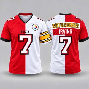Buccaneers Steelers Roethlisberger Irving 2026 Jersey 1